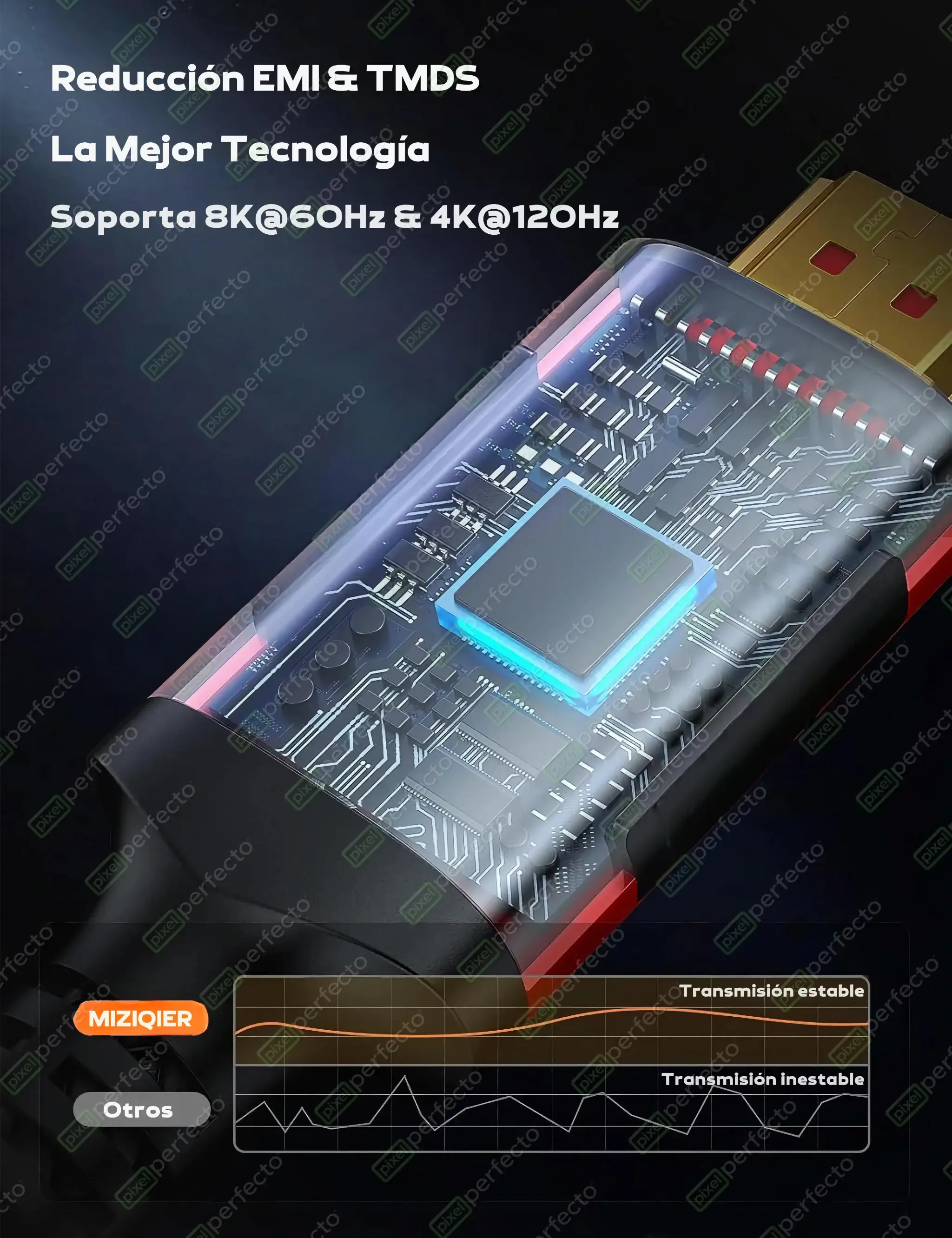 Cable_HDMI.03 - 🔌 Cable HDMI 8K 60Hz - 48Gbps, Soporte HDR, eARC, VRR