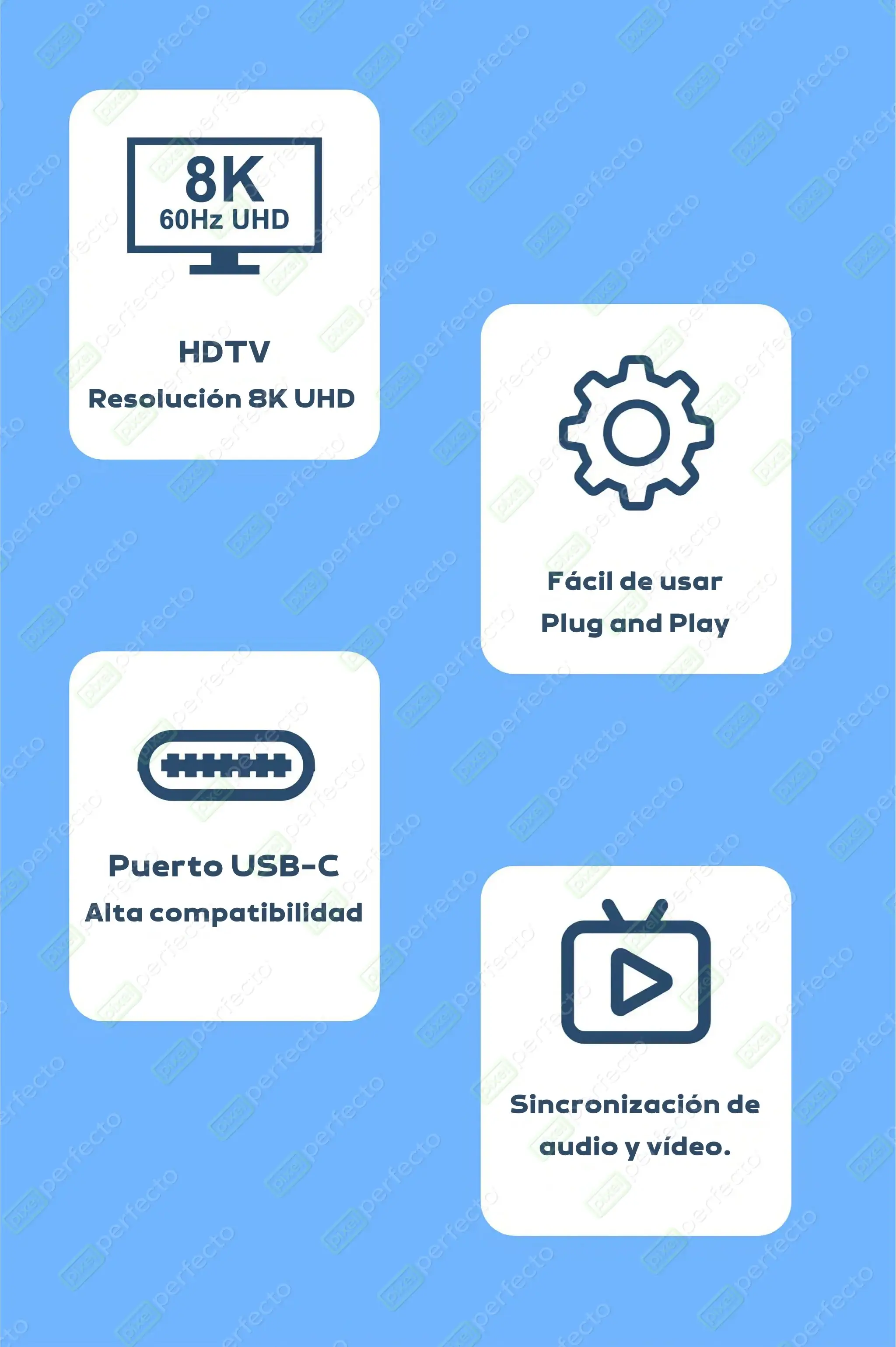 Cable_HDMI_a_USB-C.10 - 🔌 Cable HDMI a USB-C 8K 60Hz - Adaptador Tipo-C a HDMI