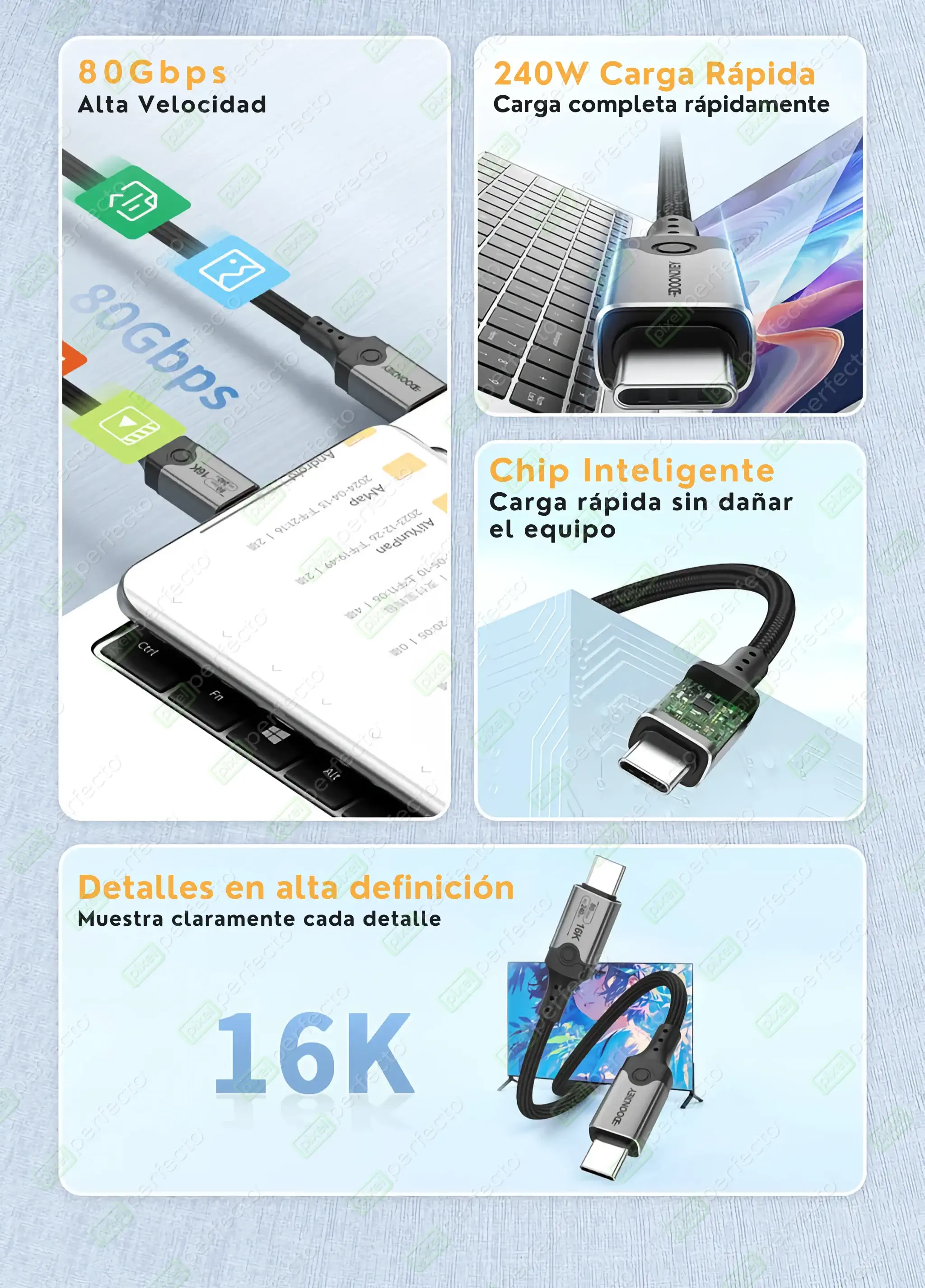 Cable_Thunderbolt.03 - 🔌 Cable Thunderbolt USB 5.0 - 240W Carga Rápida y 80Gbps