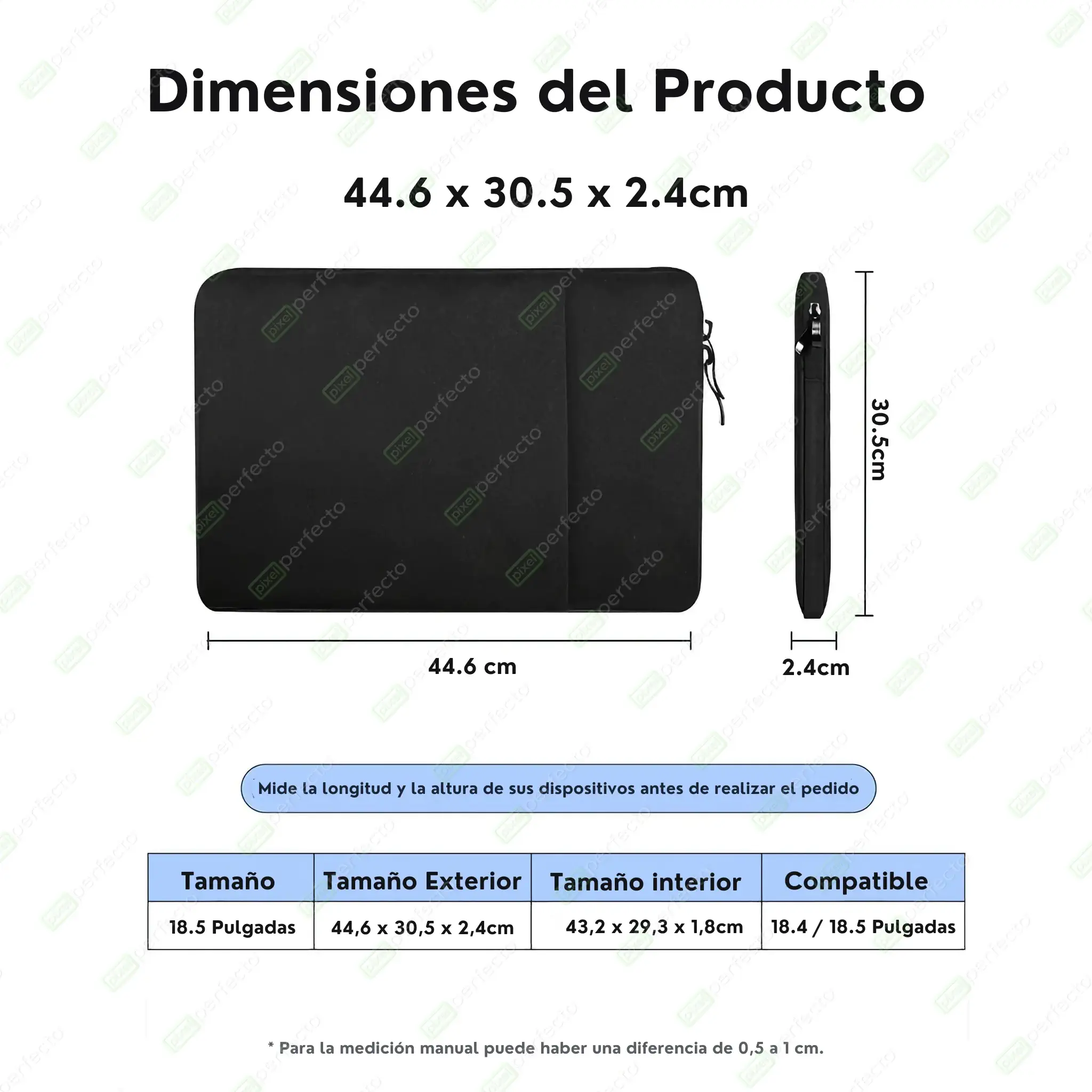 Funda_Monitor_18.5.05 - 💼 Funda para Monitor 18.5” - Bolsa con Bolsillo Frontal