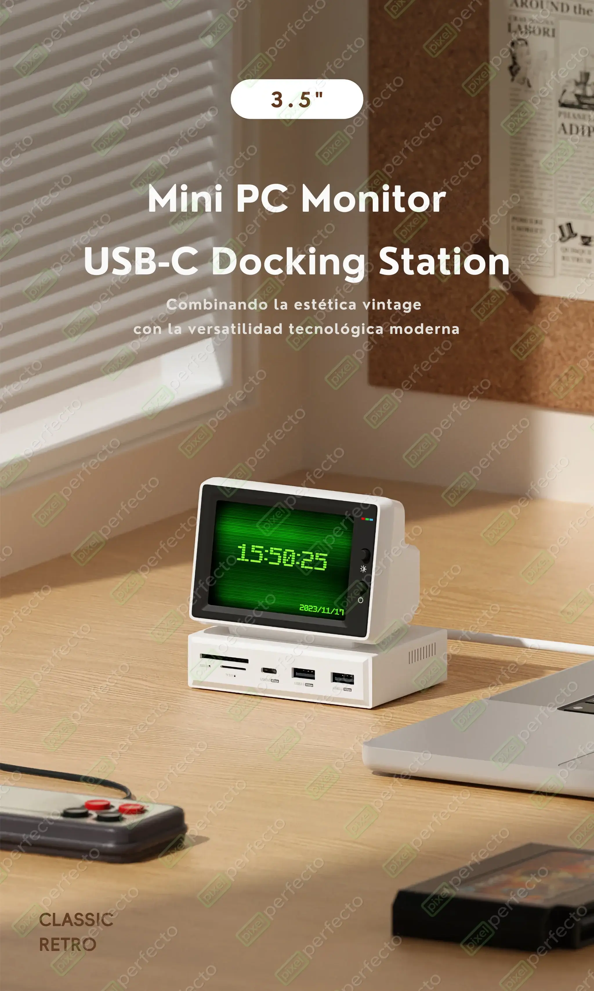 Mini_PC_Monitor_3.5_con_Dock_Station_30Hz_Hagibis.02 - 🖥 Mini Monitor 3.5” IPS con Dock Station USB-C / HDMI - Hagibis
