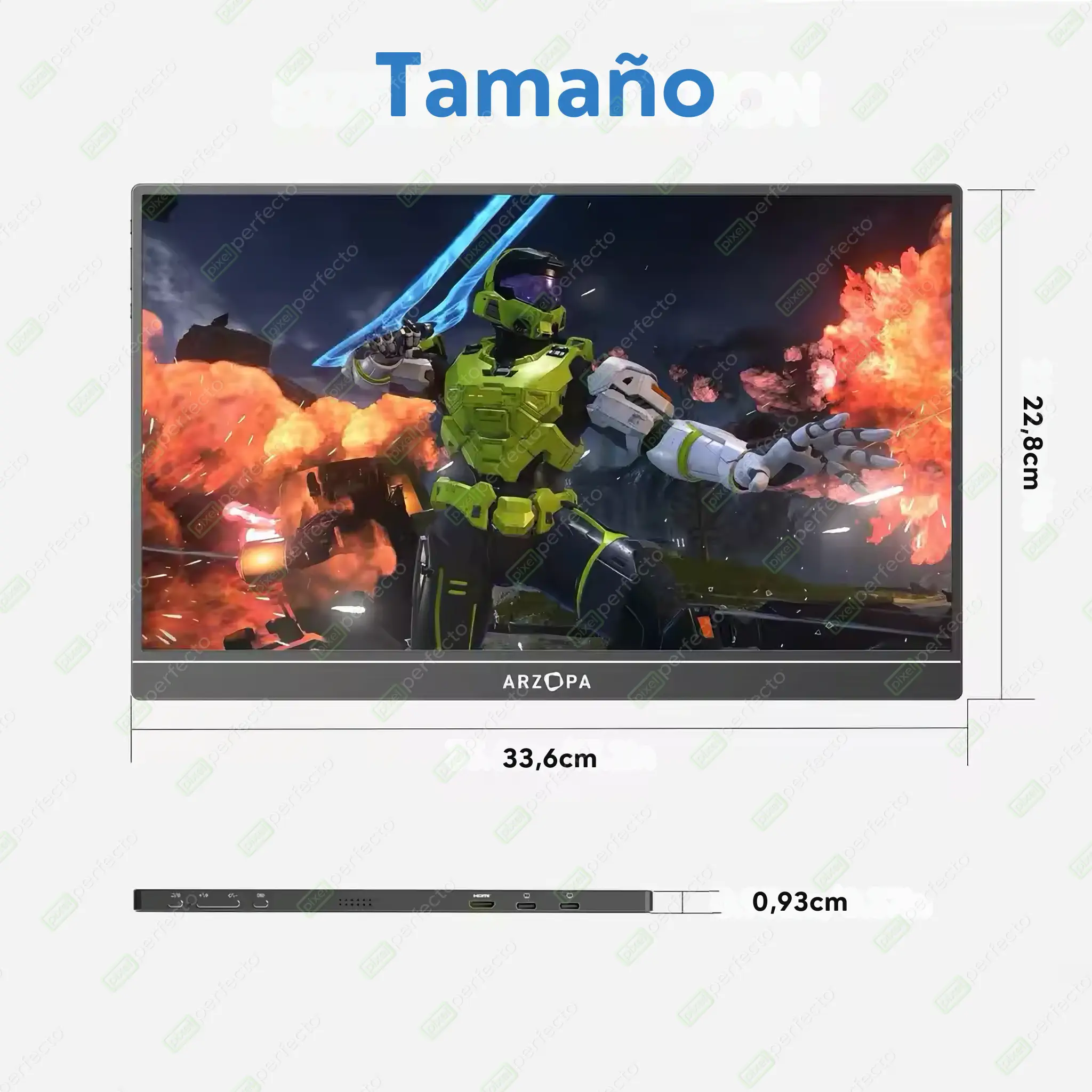 Monitor_Portatil_16.1_IPS_Full_HD_144Hz_Arzopa.12 - 🖥 Monitor Portátil 16.1” IPS Full HD 144Hz - 100% sRGB, HDR