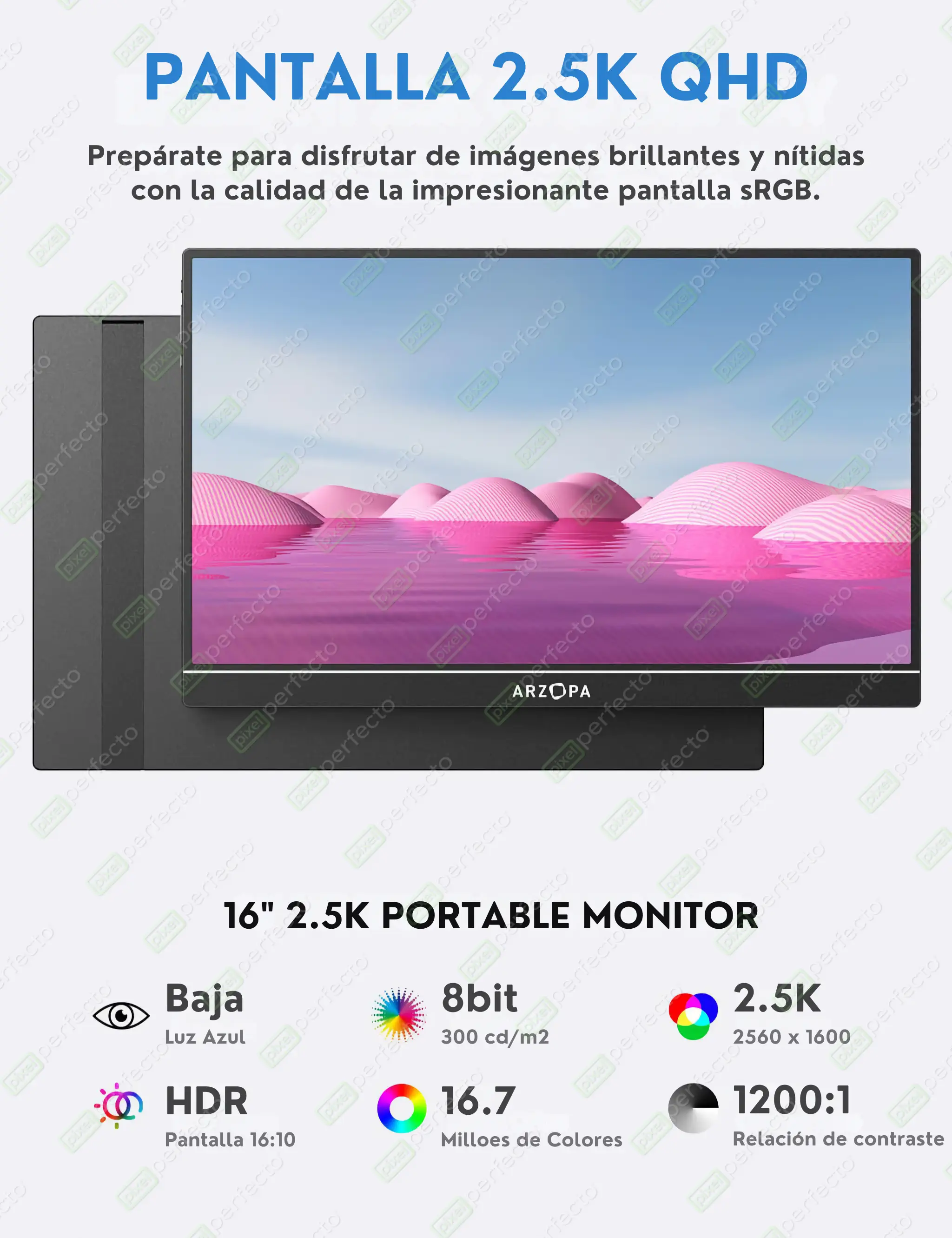 Monitor_Portatil_16_IPS_2.5K_60Hz_Arzopa.03 - 🖥 Monitor Portátil 16” IPS 2.5K 60Hz - Arzopa, QHD y 100% sRGB