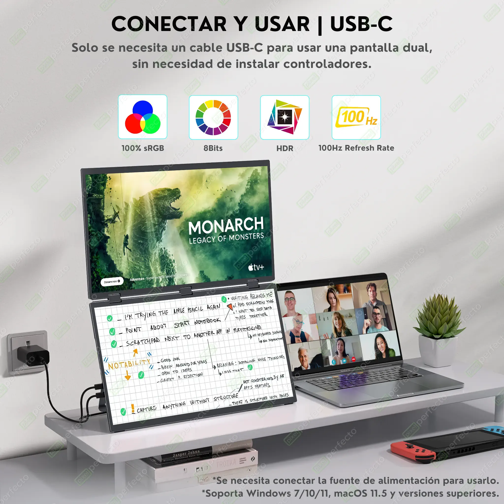 Monitor_Portatil_Dual_18.5_IPS_Full_HD_100Hz_UPERFECT.03 - 🖥 Monitor Portátil Dual 18.5″ Full HD - IPS 100Hz de UPERFECT