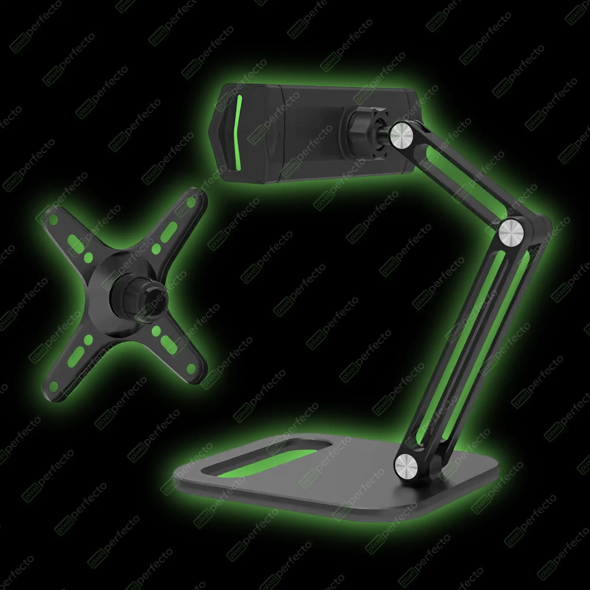 Soporte_2_en_1_con_Brazo_Ajustable_para_Monitor_Portatil_VESA_y_Clip_Ajustable.01 - 🦾 Soporte 2 en 1 con Brazo Ajustable para Monitor Portátil