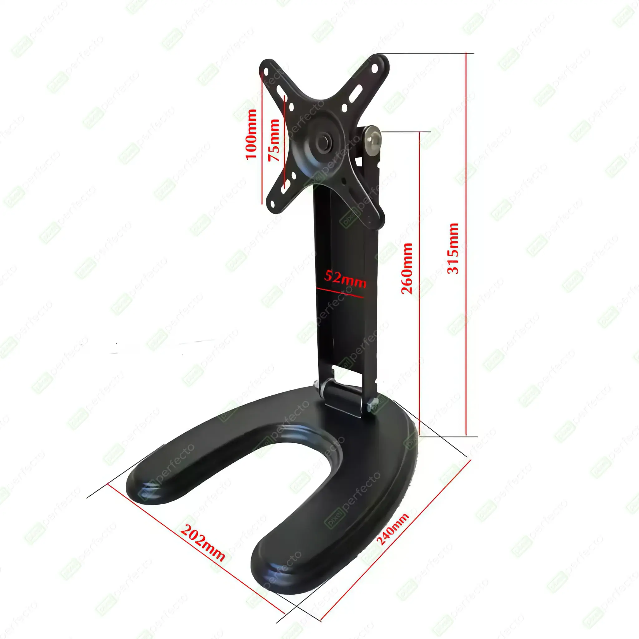 Soporte_Ajustable_para_Monitor_Portatil_VESA.05 - 🦾 Soporte Ajustable para Monitor Portátil - VESA Plegable y Giratorio
